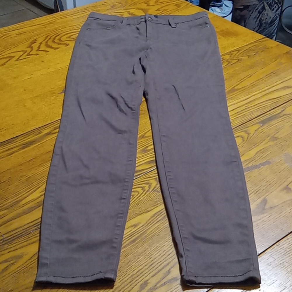 BUFFALO DAVID BITTON Womens  BROWN Jeans 4 x 27 HIGH RISE Preowned HANNAH
